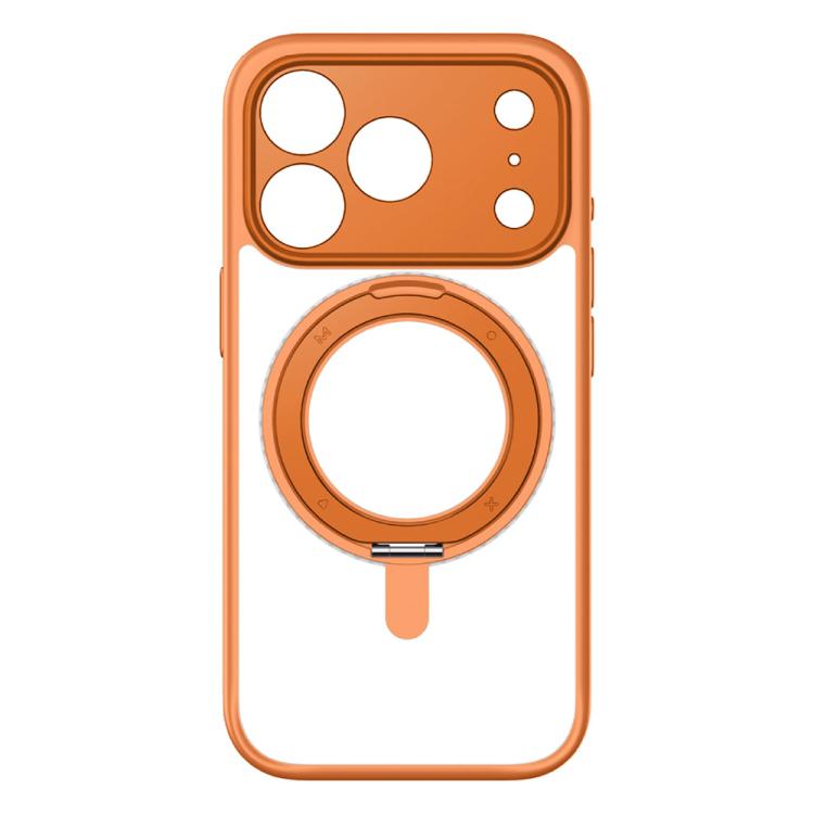 For iPhone 17 Pro MOMAX Magsafe Magnetic Metal Rotating Holder Phone Case