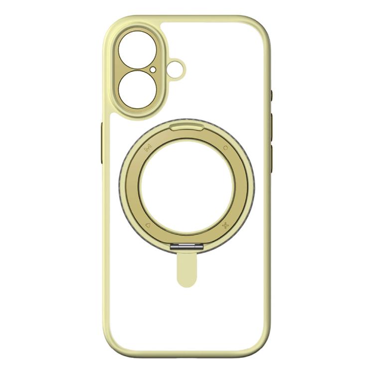 For iPhone 17 MOMAX Magsafe Magnetic Metal Rotating Holder Phone Case