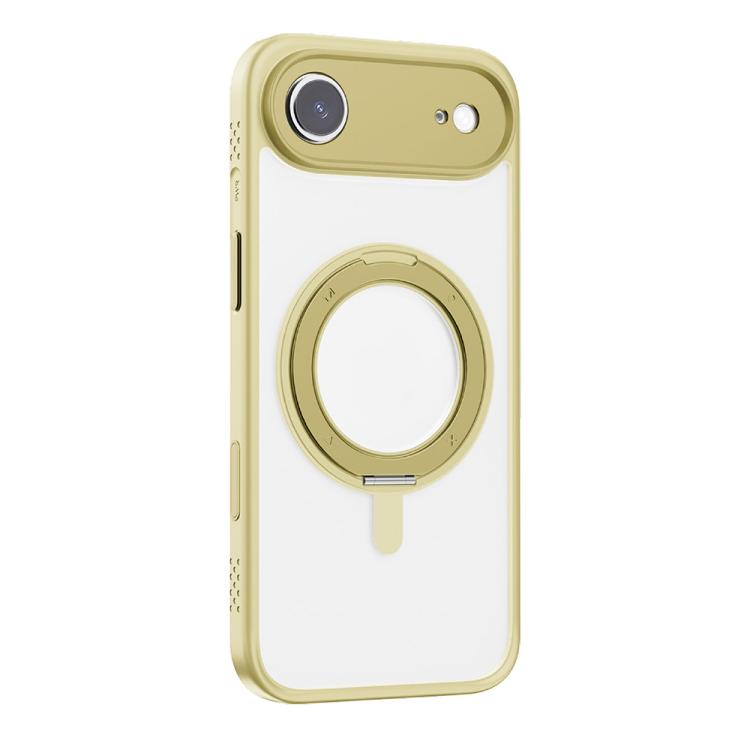 For iPhone Air MOMAX Magsafe Magnetic Metal Rotating Holder Phone Case