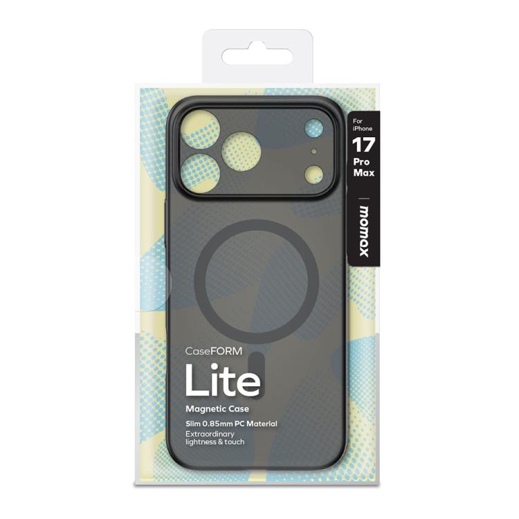 For iPhone 17 Pro Max MOMAX Ultra-thin Magnetic MagSafe PC Phone Case