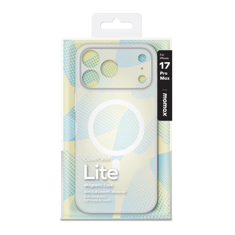 For iPhone 17 Pro Max MOMAX Ultra-thin Magnetic MagSafe PC Phone Case