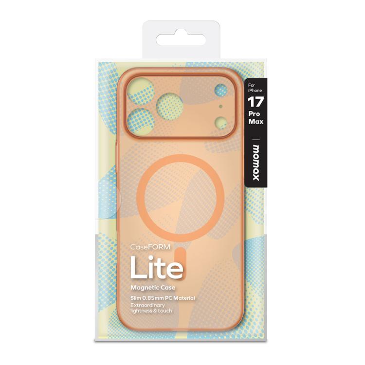 For iPhone 17 Pro Max MOMAX Ultra-thin Magnetic MagSafe PC Phone Case