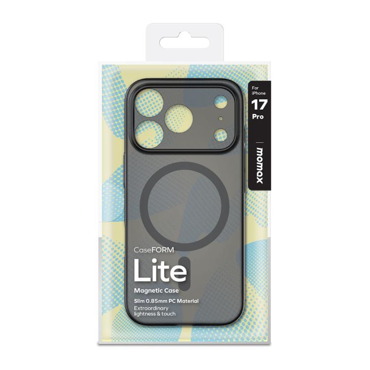 For iPhone 17 Pro MOMAX Ultra-thin Magnetic MagSafe PC Phone Case