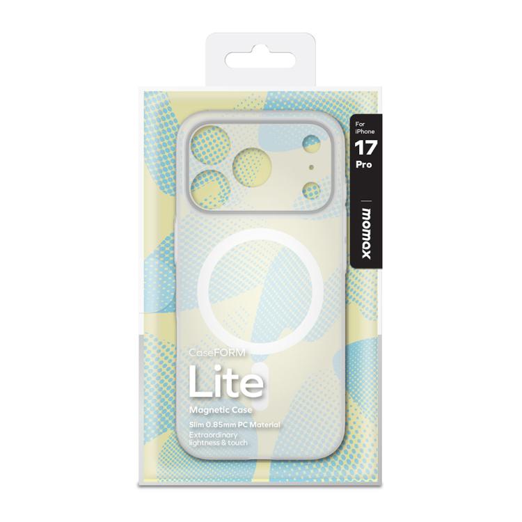 For iPhone 17 Pro MOMAX Ultra-thin Magnetic MagSafe PC Phone Case