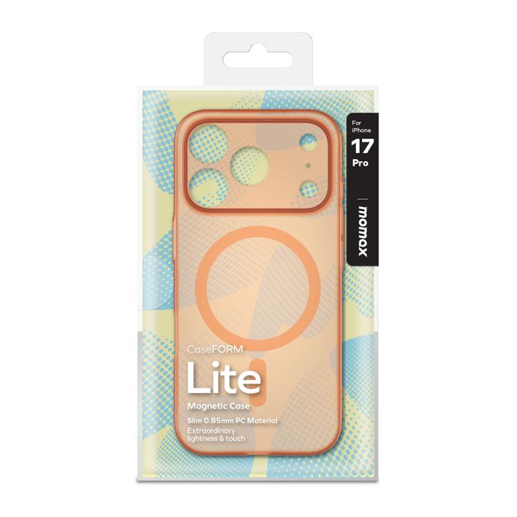 For iPhone 17 Pro MOMAX Ultra-thin Magnetic MagSafe PC Phone Case