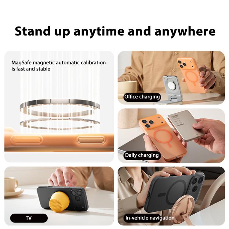 For iPhone 17 Pro MOMAX Ultra-thin Magnetic MagSafe PC Phone Case