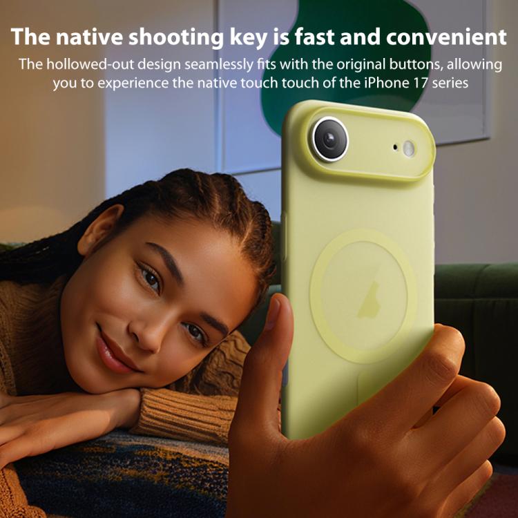 For iPhone 17 Pro MOMAX Ultra-thin Magnetic MagSafe PC Phone Case