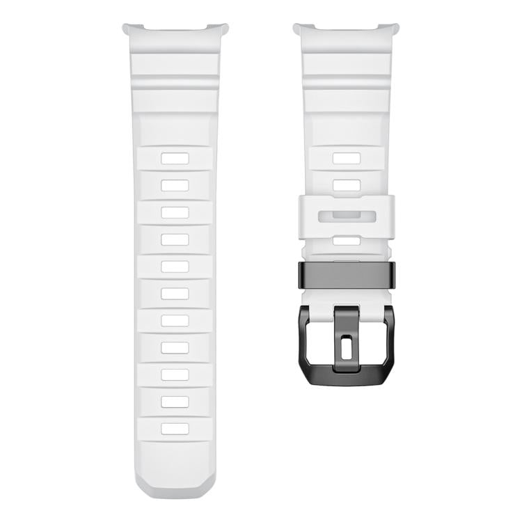 For Samsung Galaxy Watch8 / Watch8 Classic Wild Path Black Buckle Silicone Watch Band