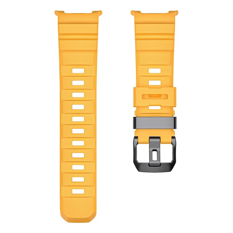 For Samsung Galaxy Watch8 / Watch8 Classic Wild Path Black Buckle Silicone Watch Band