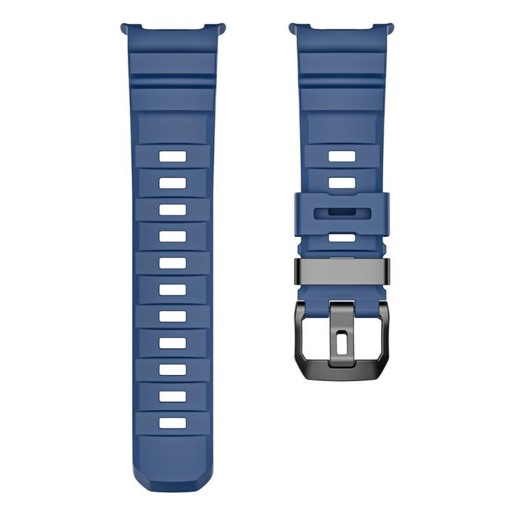 For Samsung Galaxy Watch8 / Watch8 Classic Wild Path Black Buckle Silicone Watch Band