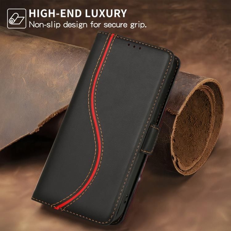 For Samsung Galaxy S20 FE Side Buckle S Curve Leather Phone Case
