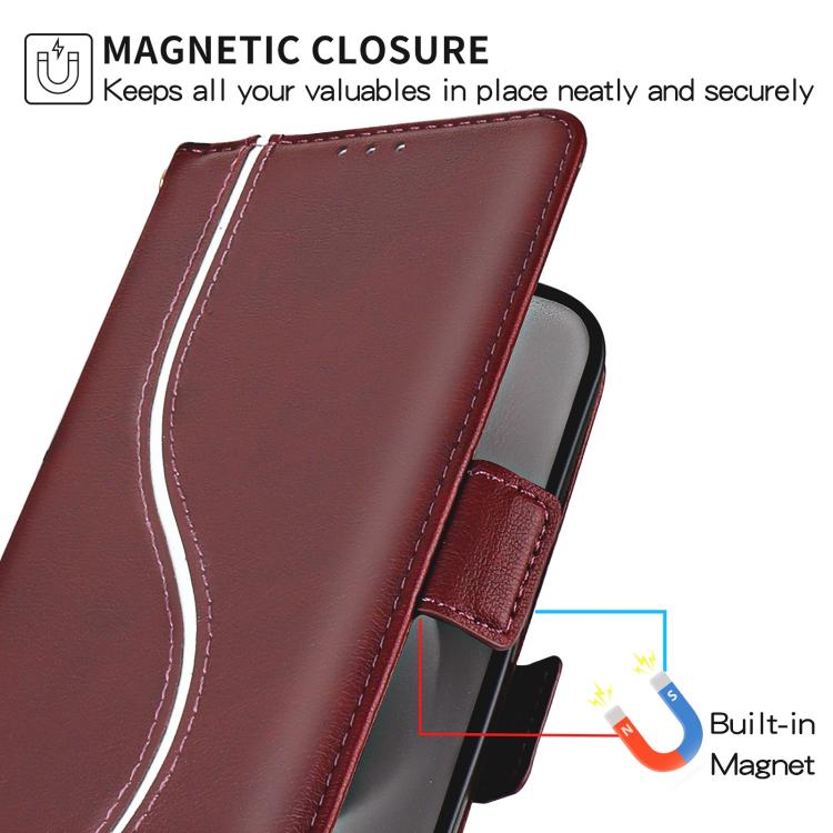 For Samsung Galaxy S20 FE Side Buckle S Curve Leather Phone Case