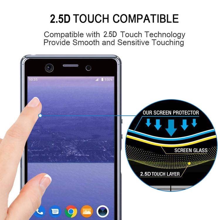 For Sony Xperia Ace Full Glue Screen Tempered Glass Film
