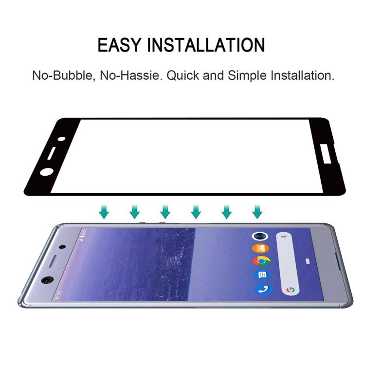 For Sony Xperia Ace Full Glue Screen Tempered Glass Film