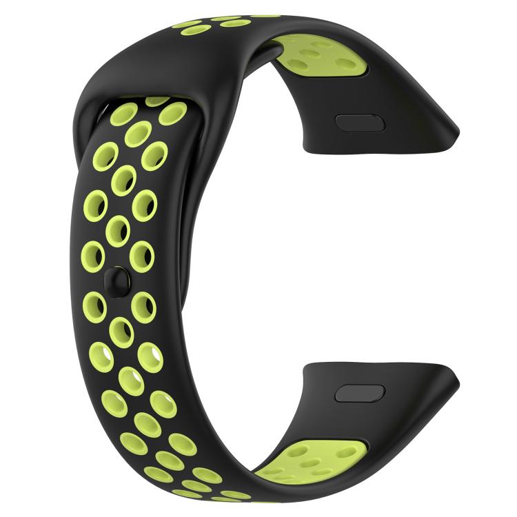 For Redmi Watch 3 xDfind Press Button Sports Two Color Silicone Watch Band