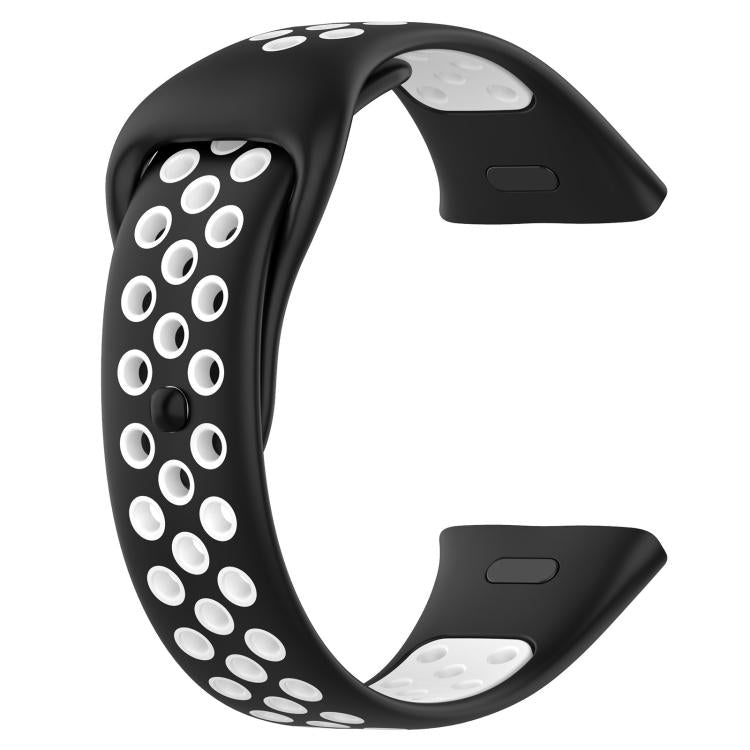 For Redmi Watch 3 xDfind Press Button Sports Two Color Silicone Watch Band
