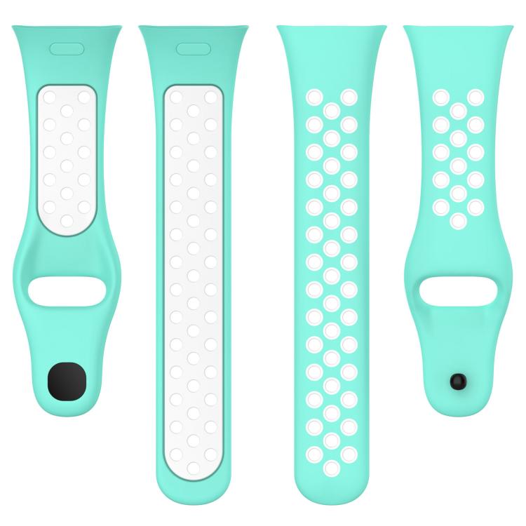For Redmi Watch 3 xDfind Press Button Sports Two Color Silicone Watch Band
