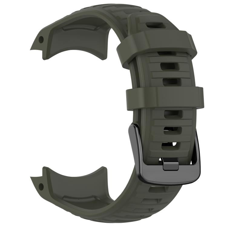 For Garmin Instinct 2X xDfind Quick Release Plastic Connector Solid Color Silicone Watch Band