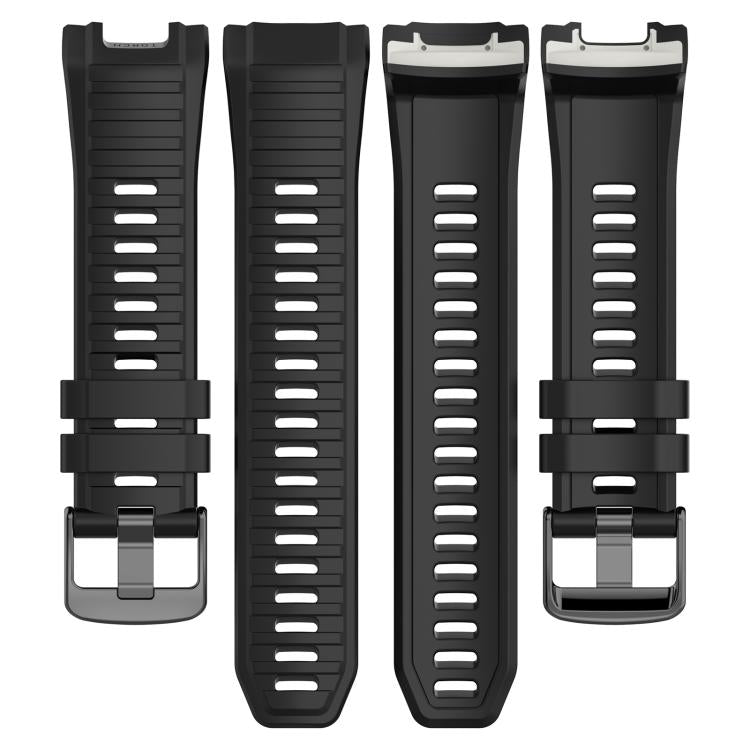 For Garmin Instinct 2X xDfind Quick Release Plastic Connector Solid Color Silicone Watch Band