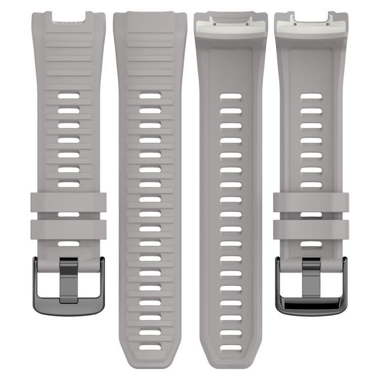 For Garmin Instinct 2X xDfind Quick Release Plastic Connector Solid Color Silicone Watch Band