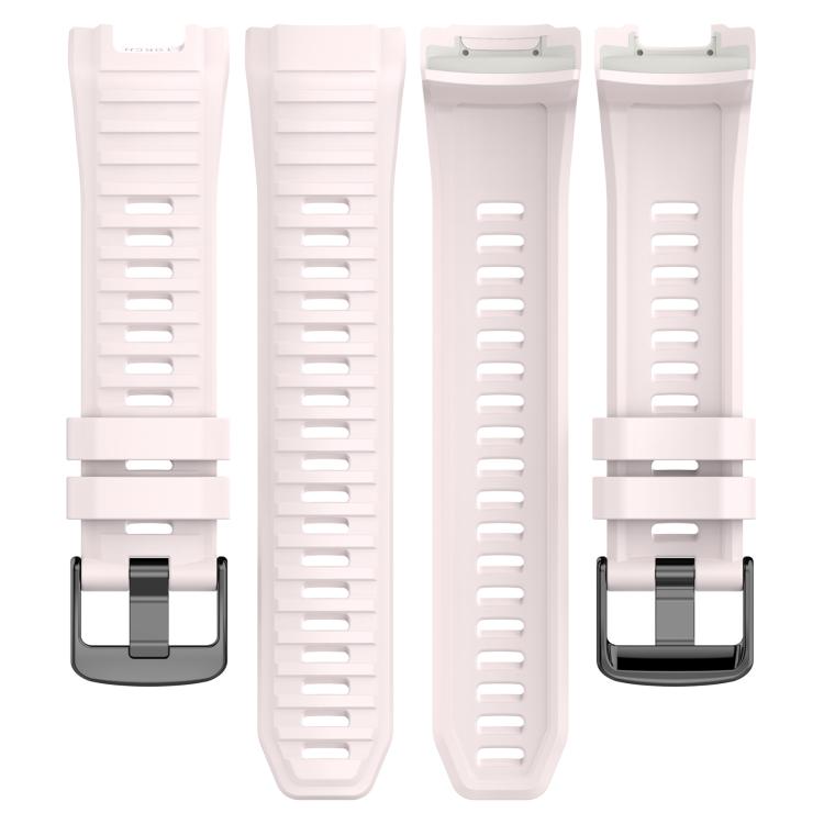 For Garmin Instinct 2X xDfind Quick Release Plastic Connector Solid Color Silicone Watch Band