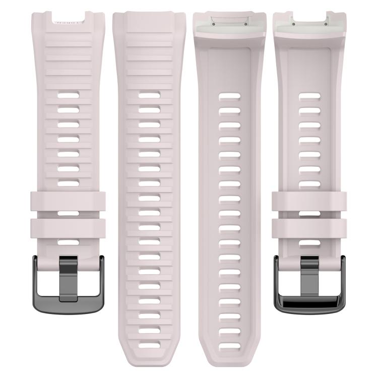 For Garmin Instinct 2X xDfind Quick Release Plastic Connector Solid Color Silicone Watch Band