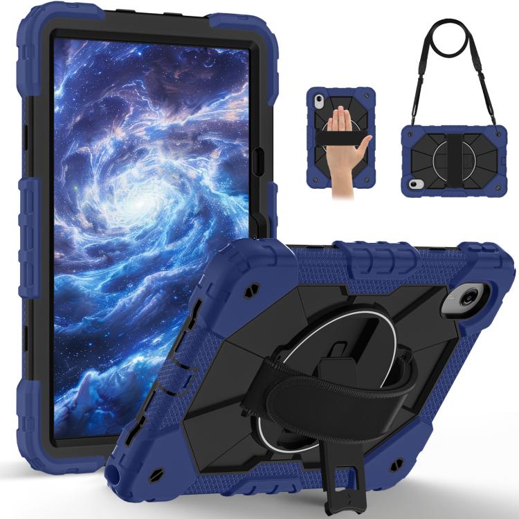 For Lenovo Ideal Tab 11 / Xiaoxin Pad 2025 Contrast Color Robot Silicone Hybrid PC Tablet Case