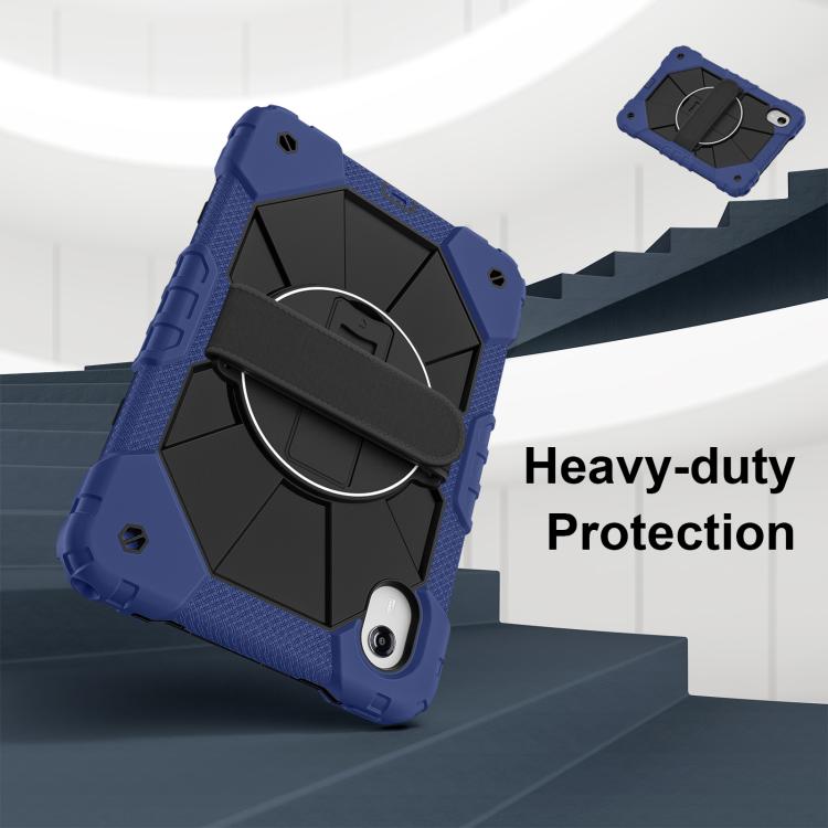 For Lenovo Ideal Tab 11 / Xiaoxin Pad 2025 Contrast Color Robot Silicone Hybrid PC Tablet Case