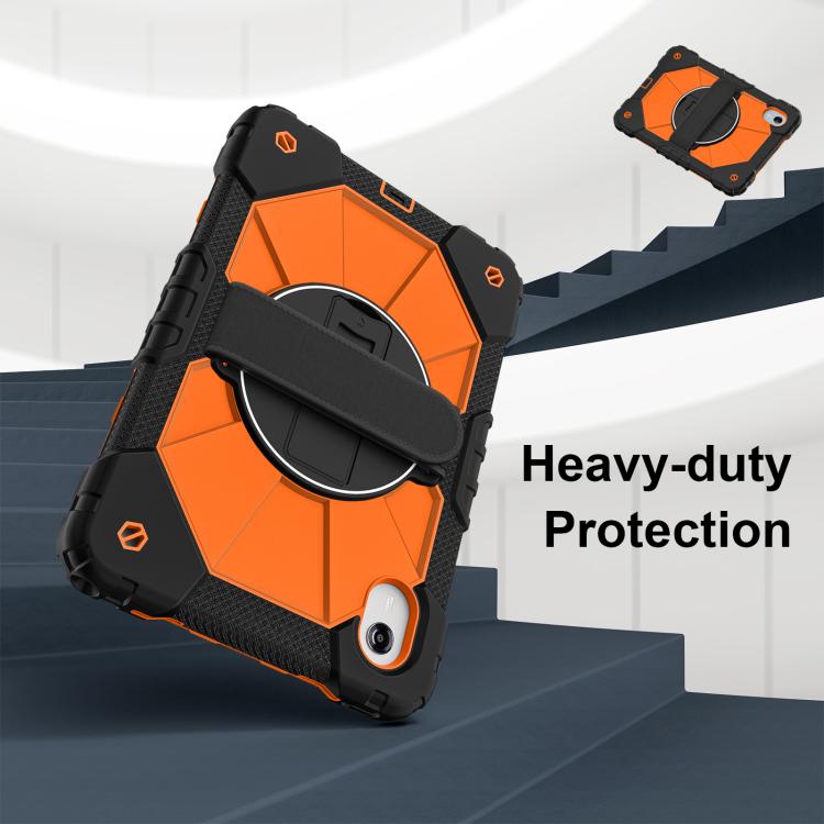 For Lenovo Ideal Tab 11 / Xiaoxin Pad 2025 Contrast Color Robot Silicone Hybrid PC Tablet Case