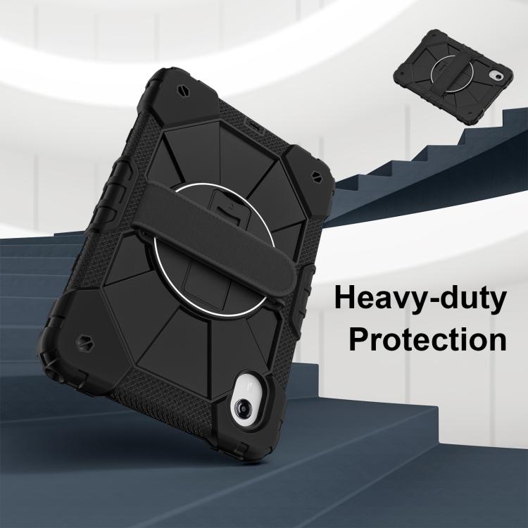 For Lenovo Ideal Tab 11 / Xiaoxin Pad 2025 Contrast Color Robot Silicone Hybrid PC Tablet Case