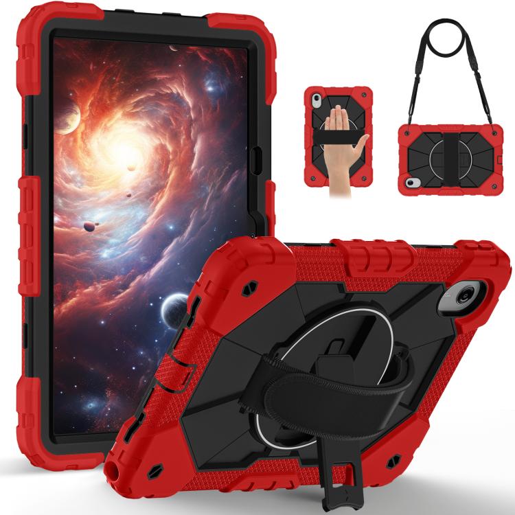For Lenovo Ideal Tab 11 / Xiaoxin Pad 2025 Contrast Color Robot Silicone Hybrid PC Tablet Case