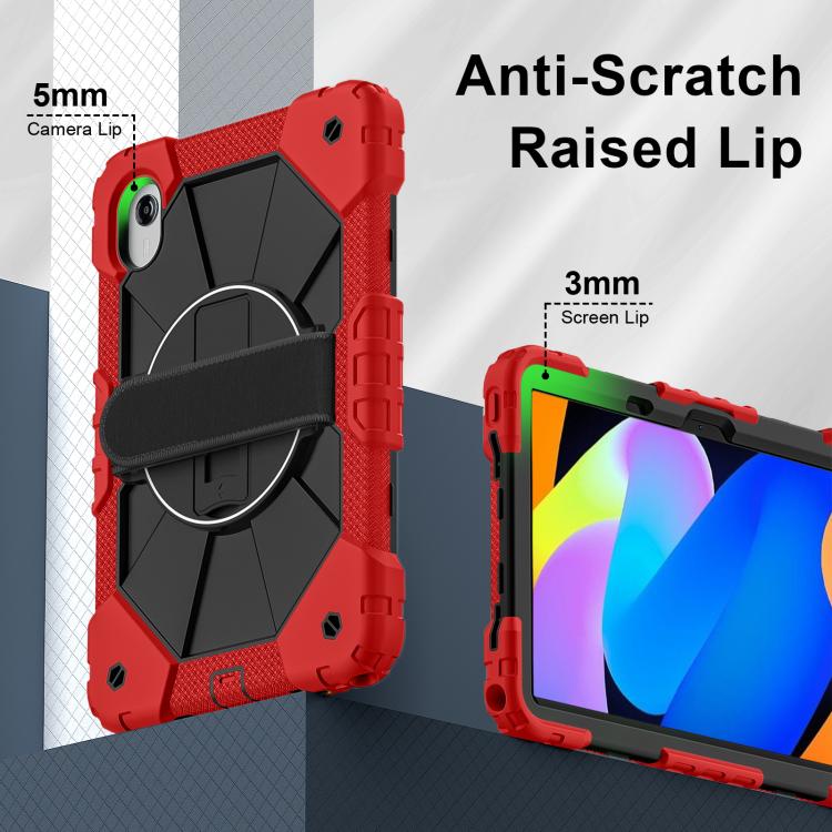 For Lenovo Ideal Tab 11 / Xiaoxin Pad 2025 Contrast Color Robot Silicone Hybrid PC Tablet Case