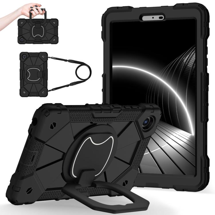 For Lenovo Tab K9 / Tab One TB-305FU Contrast Color Robot Silicone Hybrid PC Tablet Case
