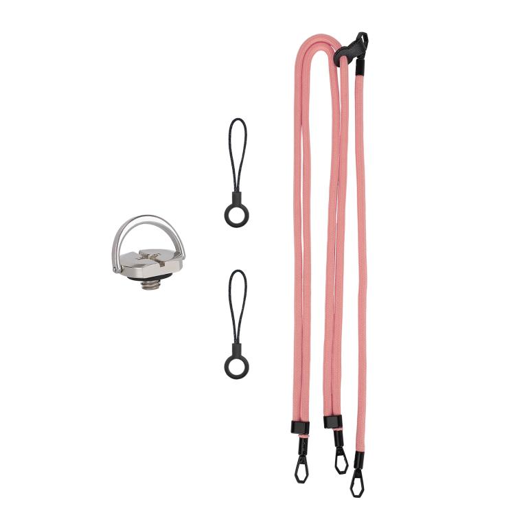 For DJI OSMO Pocket 3 Sunnylife Neck Crossbody Strap Hanging Sling Hands-free Anti-fall Rope 1/4 Screw Neck Lanyard Shoulder Strap