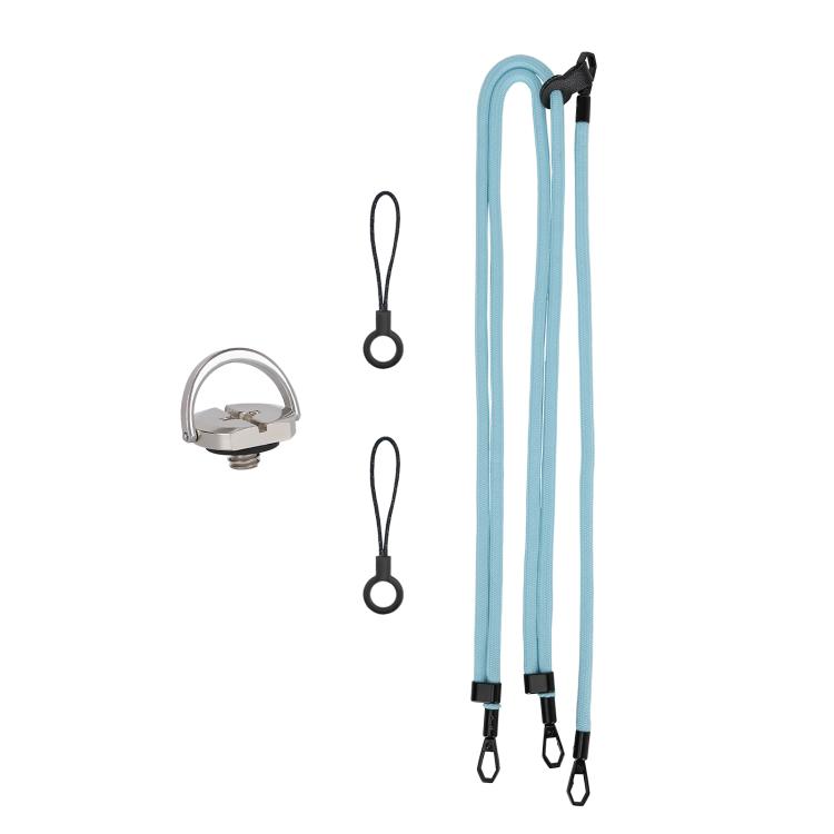For DJI OSMO Pocket 3 Sunnylife Neck Crossbody Strap Hanging Sling Hands-free Anti-fall Rope 1/4 Screw Neck Lanyard Shoulder Strap