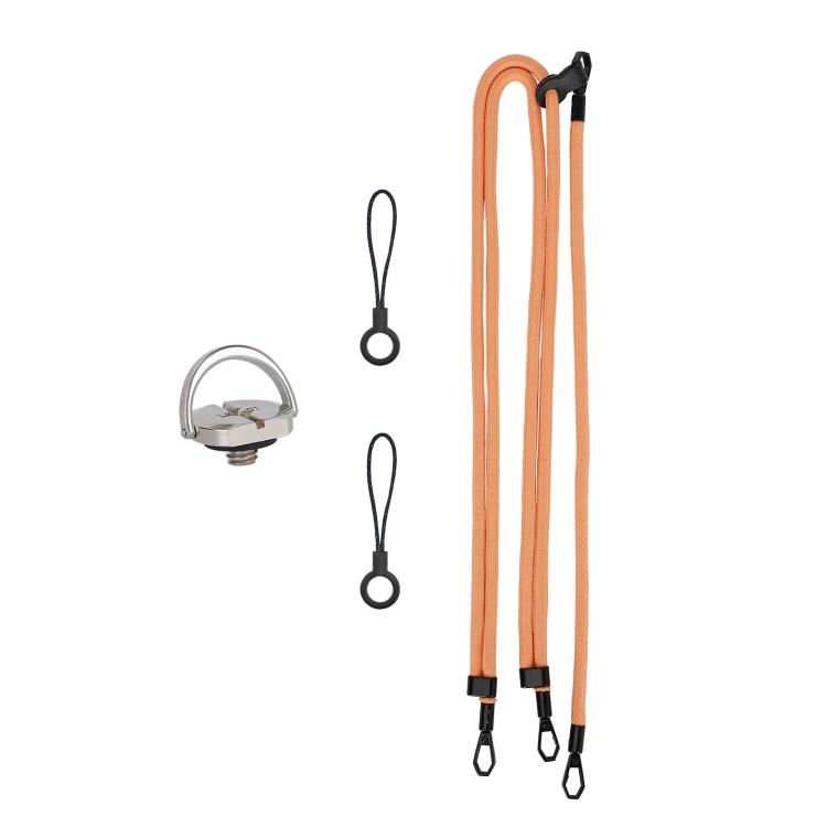 For DJI OSMO Pocket 3 Sunnylife Neck Crossbody Strap Hanging Sling Hands-free Anti-fall Rope 1/4 Screw Neck Lanyard Shoulder Strap