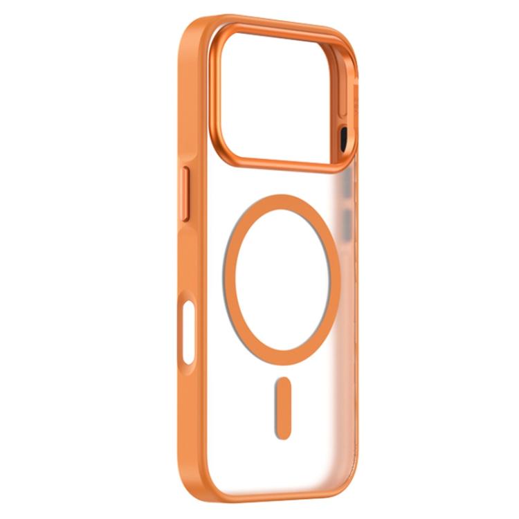 For iPhone 17 Pro ZGA Matte Clear Magsafe PC Hybrid TPU Phone Case