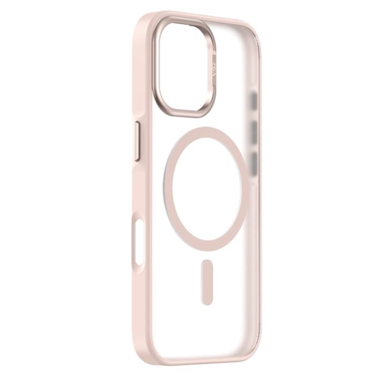 For iPhone 17 ZGA Matte Clear Magsafe PC Hybrid TPU Phone Case