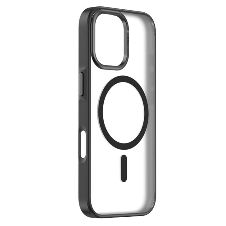 For iPhone 17 ZGA Matte Clear Magsafe PC Hybrid TPU Phone Case