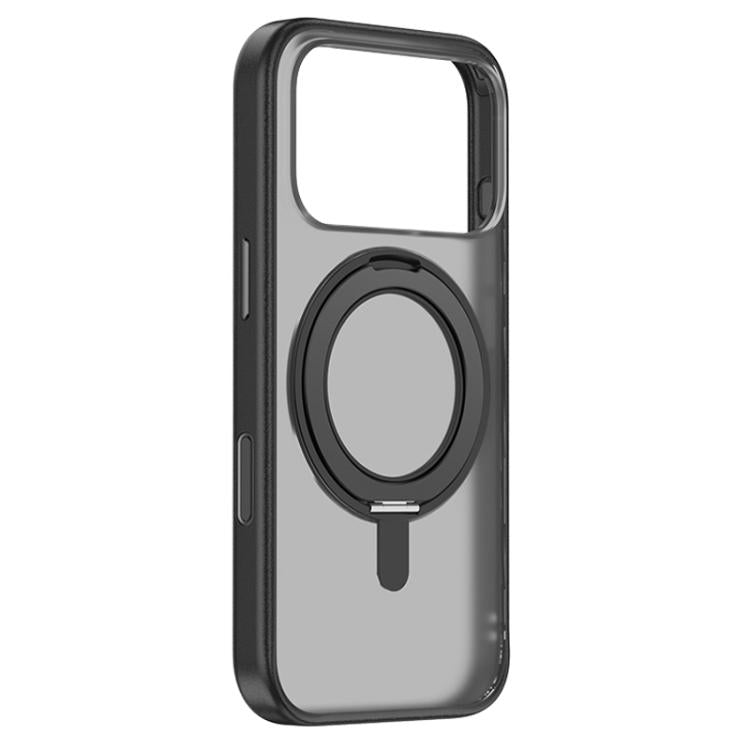 For iPhone 17 Pro Max ZGA Feitian 360 Rotation Holder Magsafe PC Hybrid TPU Phone Case