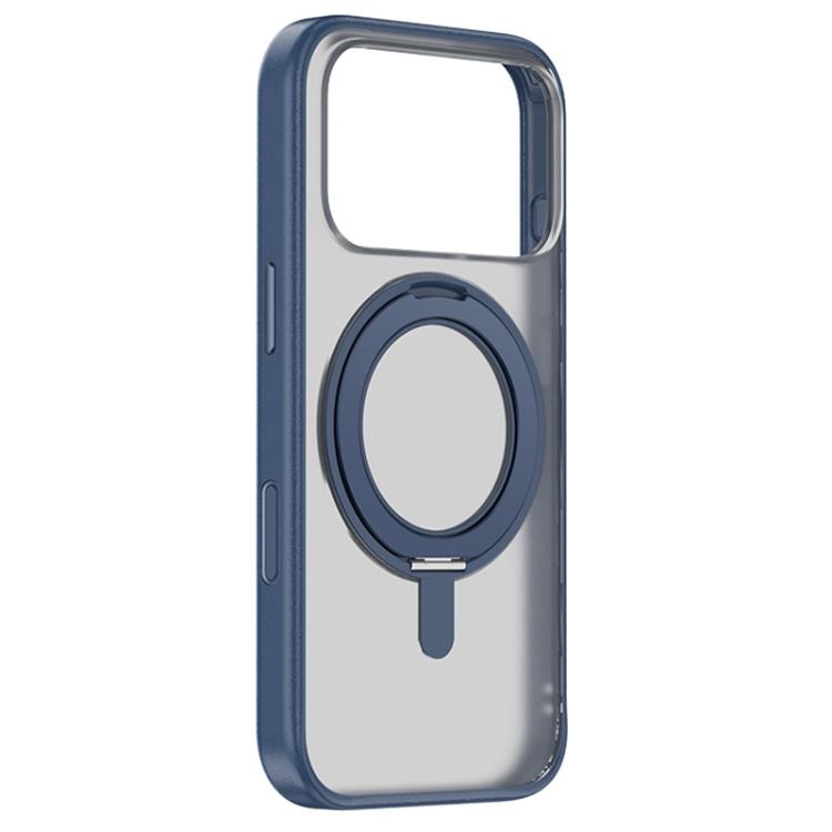 For iPhone 17 Pro ZGA Feitian 360 Rotation Holder Magsafe PC Hybrid TPU Phone Case