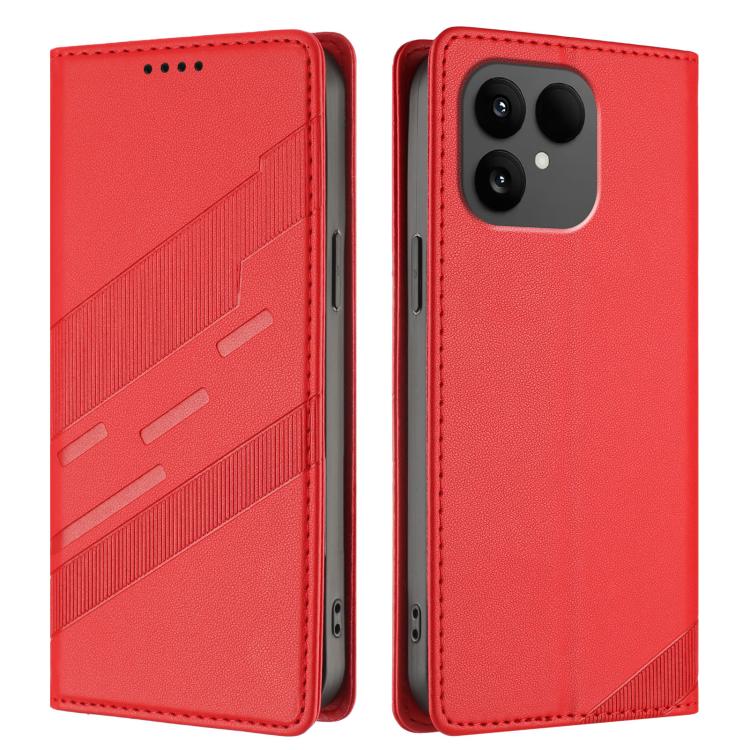 For Fairphone 6 Embossed Multi-functional Wallet Retro Leather Phone Case