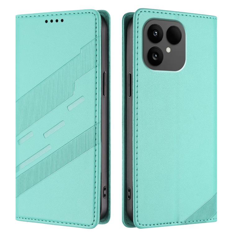 For Fairphone 6 Embossed Multi-functional Wallet Retro Leather Phone Case