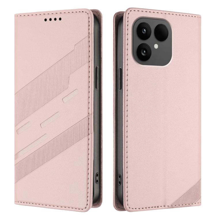 For Fairphone 6 Embossed Multi-functional Wallet Retro Leather Phone Case
