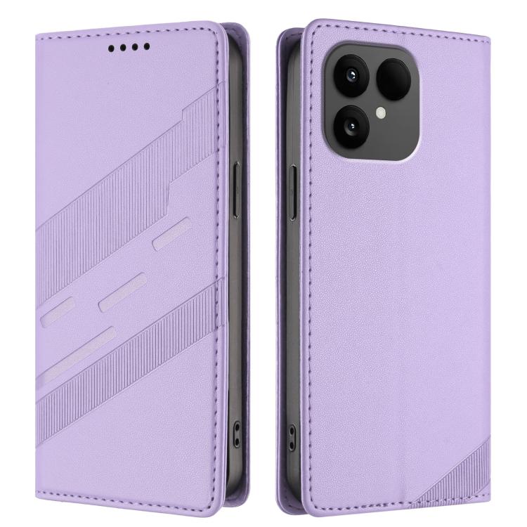 For Fairphone 6 Embossed Multi-functional Wallet Retro Leather Phone Case