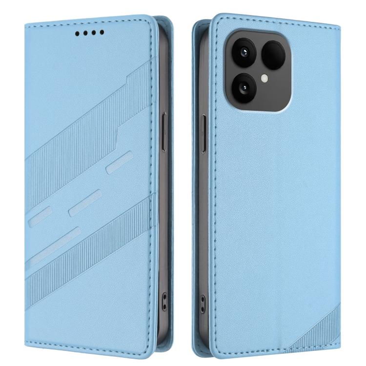 For Fairphone 6 Embossed Multi-functional Wallet Retro Leather Phone Case