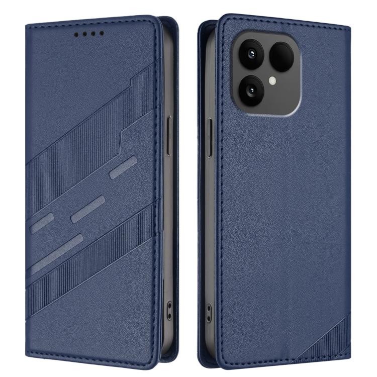 For Fairphone 6 Embossed Multi-functional Wallet Retro Leather Phone Case