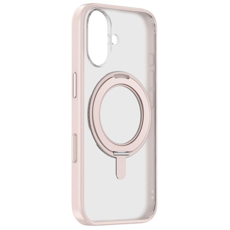 For iPhone 17 ZGA Feitian 360 Rotation Holder Magsafe PC Hybrid TPU Phone Case