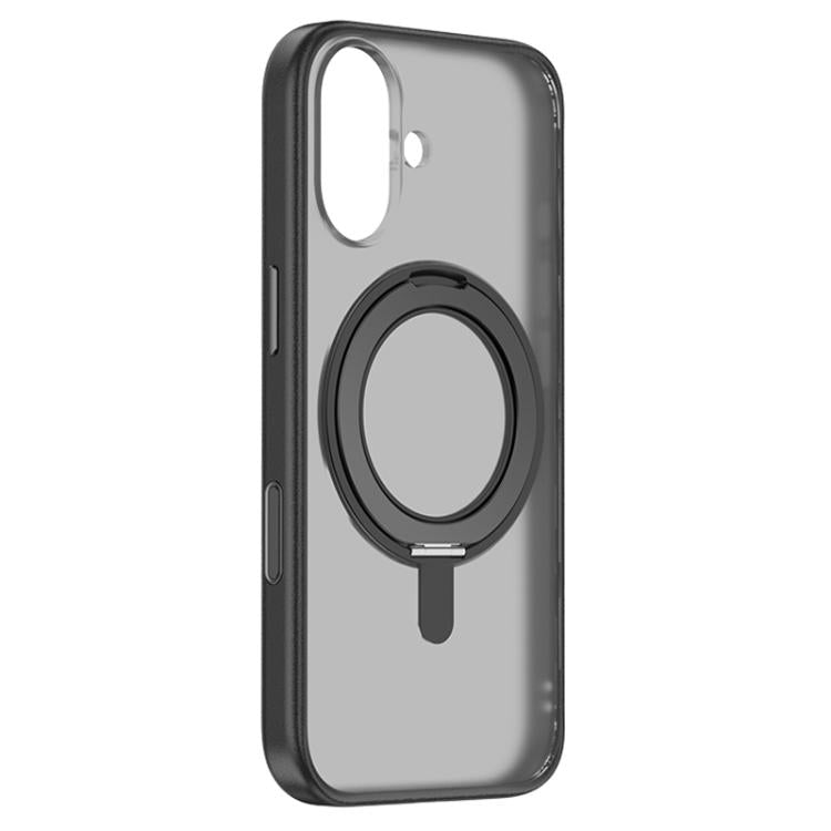 For iPhone 17 ZGA Feitian 360 Rotation Holder Magsafe PC Hybrid TPU Phone Case
