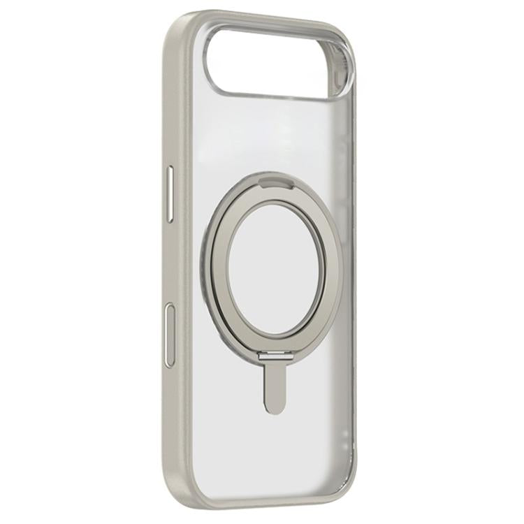 For iPhone Air ZGA Feitian 360 Rotation Holder Magsafe PC Hybrid TPU Phone Case